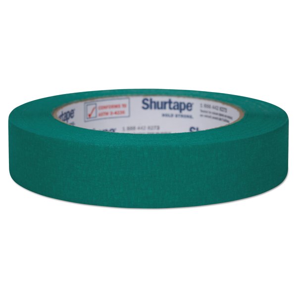 Duck Brand Tape, Masking, .94inx60 yd., Green 240572